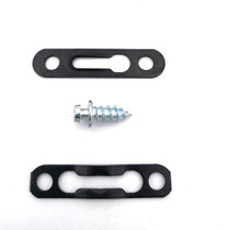 Invisible two-in-one sub-mother buckle Wardrobe cabinet connector pendant Reinforced manganese sheet with screws Hidden combination fastener