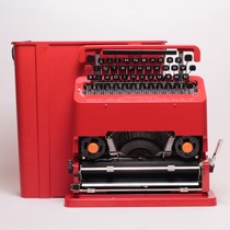 Oliviti Valentines Day typewriter can type retro red mechanical English antique Valentines Day gift