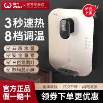Power Purifier Wall-mounted Household Net Drinking Line Machine Without Biliary Speed Hot Instant Boiling Water Thermoregulated Straight Drinking Machine