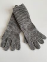 COS children long tube pure cashmere knitted gloves multicolor