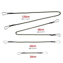 Outdoor climbing button elastic rope tightly with tent rope 8mm camping clothedhanging rope baggage bundled string