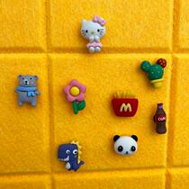 8 cartoon shape pushpins cute I-shaped nails Cork nails Cork nails Photo walls special nails boxed nails