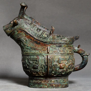 青銅器 酒器 食器 祭祀礼器 酒樽 古酒器 祭祀品 醸酒器 提梁壺 副葬品 附葬品 青铜酒器-青铜酒器促销价格、青铜酒器品牌- 淘宝