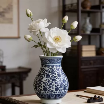 青花缠枝莲赏瓶-青花缠枝莲赏瓶促销价格、青花缠枝莲赏瓶品牌- 淘宝
