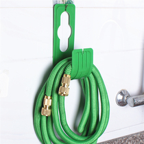 Gardening water pipe storage racks convenient for outdoor watering flowers deities iron art hooks metal sunscreen hanging wall tools