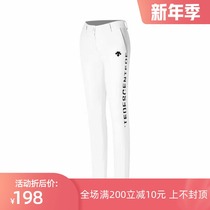 GOLF trousers womens GOLF autumn and winter plus velvet warm sports casual clothing mid-waist fashion ball pants slim pants