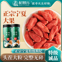Qi Liyuan wolfberry Ningxia premium 500g large-grain red wolfberry tea Leave-in male kidney wolfberry Authentic Zhongning Gou Wolfberry