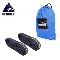 Hewolf male wolf outdoor hammock professional strap adjustable widened lengthened rope with storage bag
