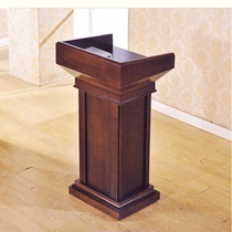 Semicircular podium microphone Student mens professional restaurant podium flower Office desk Table table desktop Stage publicity