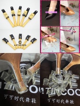 LATIN COCO dance supplies Latin dance shoes anti-skid oil dance shoes heel cover dance shoe brush steel brush tie shoelace