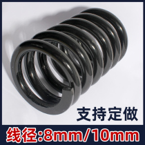 Large spring compression spring Climbing Pressure Stage Spring Vibration Screen Trailer Spring Dimension 8 10mm