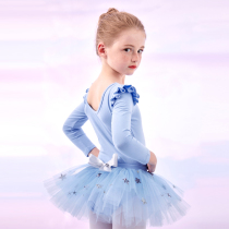 Dance Suit Children Womens Summer Practice Long Sleeve Ballet Dancer Dress Dancing Clothing Girl Chinese Dance Toddler Clothes