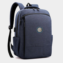Inter Milan Double Shoulder Large Capacity Outdoor Backpack Bag Inter Milan Fans Souvenir Surrounding