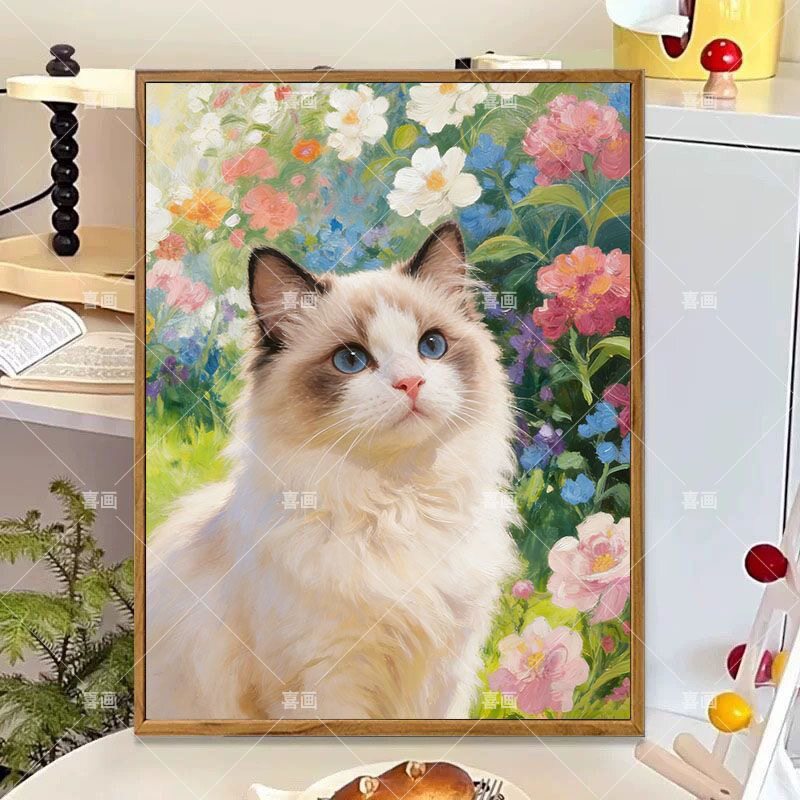 diy油画猫-diy油画猫促销价格、diy油画猫品牌- 淘宝