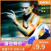 Luminous running arm belt led sports bracelet night running riding safety signal light leggings wrist strap reflective equipment