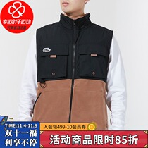 NIKE NIKE warm plus velvet vest men 2021 Winter new sportswear Jordan cotton vest DC9662