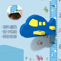Childrens height wall stickers 3d three-dimensional household weight height stickers baby room removable cartoon measuring ruler artifact