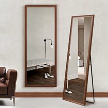 Large mirror Full-length mirror Floor-to-ceiling mirror Home Nordic net Red full-length mirror Clothing store fitting mirror Three-dimensional wall-mounted ins