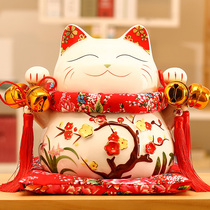 Wealth cat ornaments large home living room creative ceramic savings piggy bank Shop Opening cash register gift
