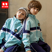 Kindergarten teacher garden clothes spring and autumn school uniforms sportswear autumn suits childrens class clothes autumn clothing customization