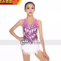 Dancing clothes dance cool art gymnastics clothes cheerleading competition clothing competitive gymnastics clothes training performance women's suit children