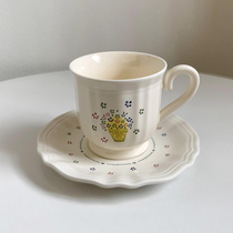 Ins Export Danish Minor Ceramic Cup Good-looking Mug Small Fresh Afternoon Cup Ice Cream Cup Cup