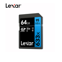 Lexar Rexa 64G 95MB high speed card Pentax K1 K70 Ricoh GRII memory card