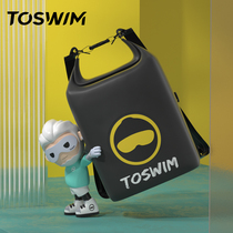 TOSWIM swimming bag dry and wet separation men and women waterproof storage bag Sports Fitness Bag Hot Spring backpack equipment