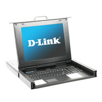 D-link friends DKVM-L508H 15-inch LCD integrated KVM multi-computer switch can be on the rack