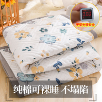 Cotton small floral bed mat Summer thin non-slip soft mat Household single double bed mattress Tatami mat