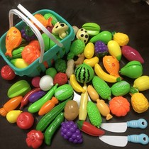Childrens house toys simulation fruits and vegetables Chile early education cognitive Enlightenment baby puzzle 3-6 years old