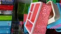 Home creative desktop plastic stationery storage and finishing box Plastic classification box Desktop finishing box