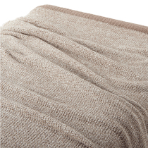 MUJI wool wool woven honeycomb knit blanket