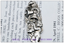 Western silverware antique collection 1900 Watson company 37g Cupid sterling silver commemorative spoon