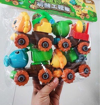366 disassembly and assembly engineering car with tools puzzle disassembly children stall toys mixed batch