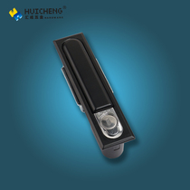 Door lock lock XAT12 Tongyi Heda all zinc alloy lock core lock body black thickened automation equipment door lock
