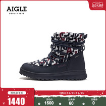 AIGLE AIGLE 2021 New EXPLORUS MID PR warm winter boots plus velvet ski boots