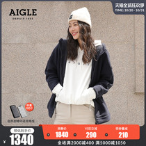 Pre-sale-AIGLE AIGLE autumn and winter 2021 MABEL F21 female thick anti-splashing water wear-resistant full pull fleece