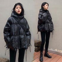 Pregnant women winter clothes down cotton jacket small man short thick padded cotton clothes winter Korean loose tooling bread clothes