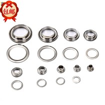 High quality electroplated corns air eyes hollow rivet buckles iron copper and aluminum material ten thousand