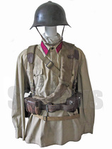 Display] World War II Soviet Red Army individual combat equipment (1941-1943)-Soldiers