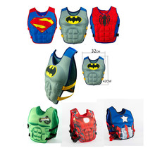 New childrens life jacket floating water buoyancy drifting vest Boys muscle models learn to swim swim suit