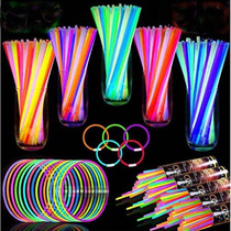 Glow stick 100 colorful childrens net red toy tremble with dance clothes concert party