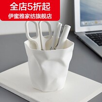 (New) Student creative pen holder Japanese multifunctional storage box exquisite desktop office stationery fashion ins day