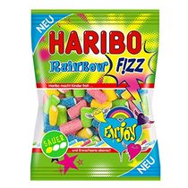 Haribo Rainbow Fizz Gummy Bears Wine Gum Fruit