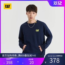 CAT Carter 2021 autumn new regular version of sweater fashion logo print pullover men counter same model