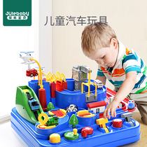 Childrens toy car fire engineering car shaking sound with the same suit boy girl puzzle baby inertial electric