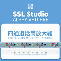 SSL Alpha vhd-pre Four-channel speaker microphone amplifier licensed