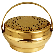 Large medium and small number pure copper fire basin furnace cage warm foot hand treasure Huai furnace Wangpan marriage Dowen wife