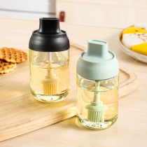 Oil brush with bottle kitchen pancake barbecue silicone brush Kitchen brush oil food household high temperature brush oil brush
